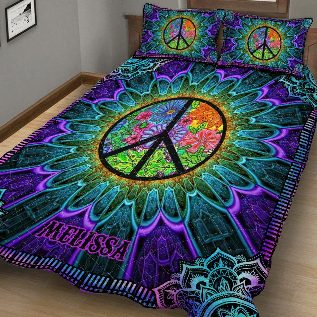 Hippie Soul - Personalized Hippie Quilt Set