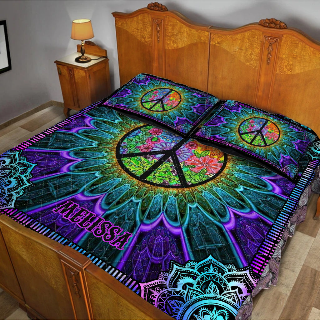 Hippie Soul - Personalized Hippie Quilt Set