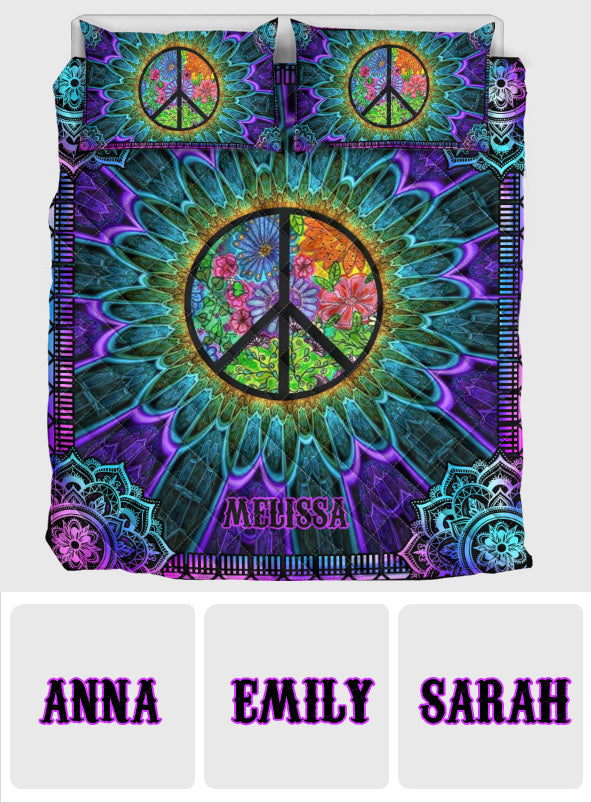 Hippie Soul - Personalized Hippie Quilt Set
