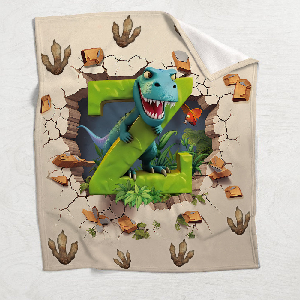 Love Dinosaurs - Personalized Kid Blanket