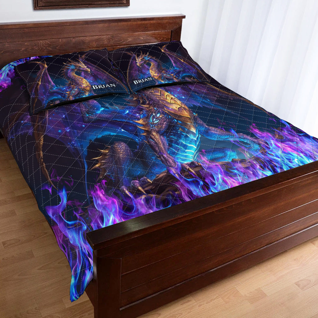 Love Dragons - Personalized Dragon Quilt Set