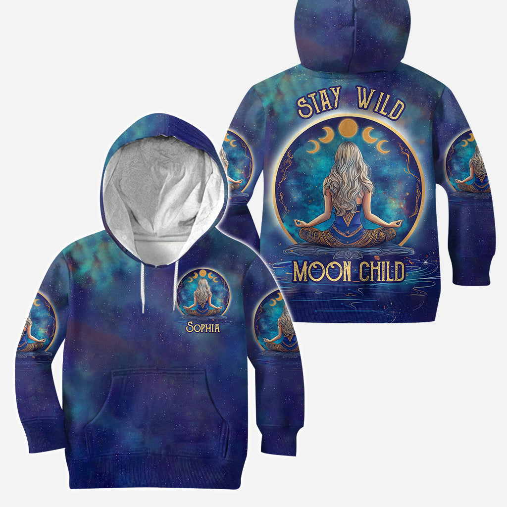 Moon Child - Personalized Yoga Hoodie and Leggings