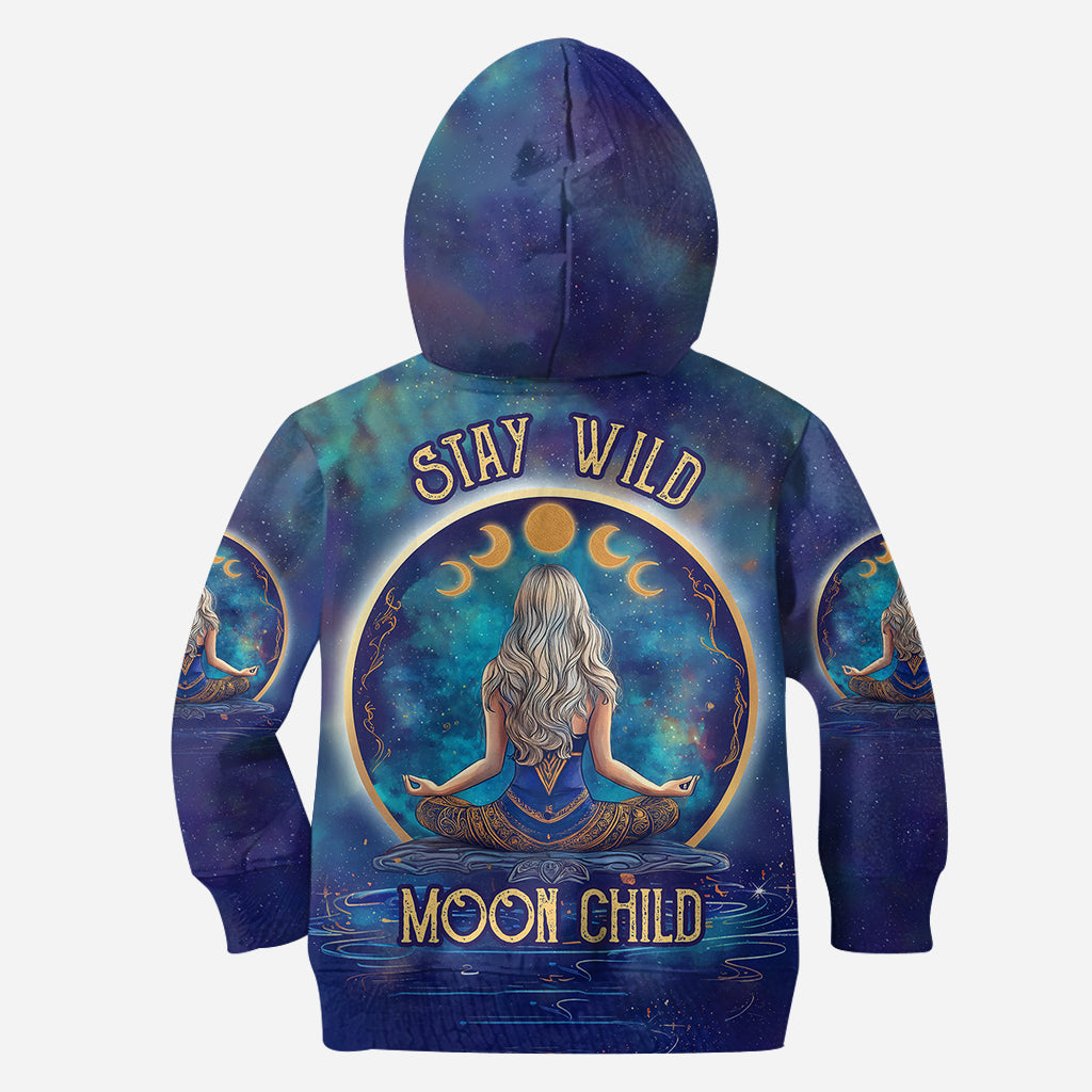 Moon Child - Personalized Yoga Hoodie and Leggings
