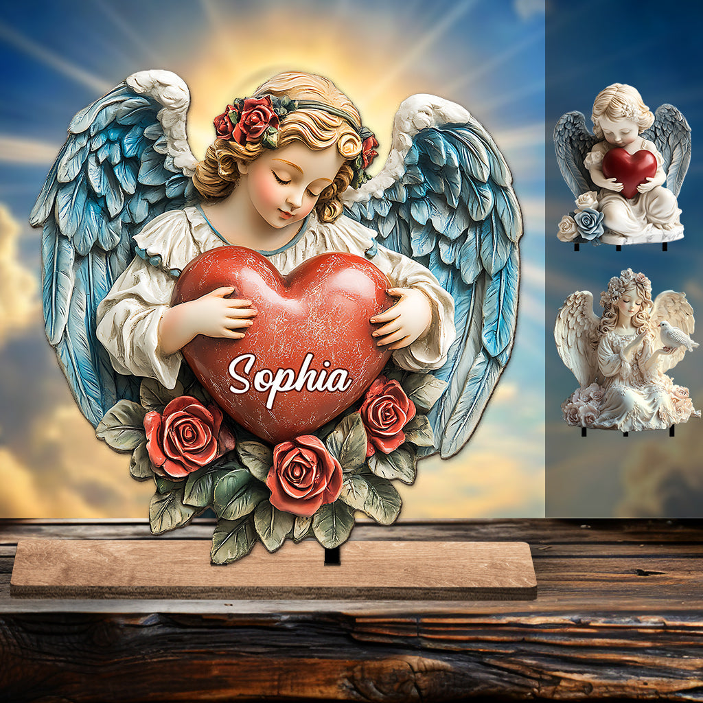 Guardian Grace - Personalized Christian 1 Layered Big Freestanding