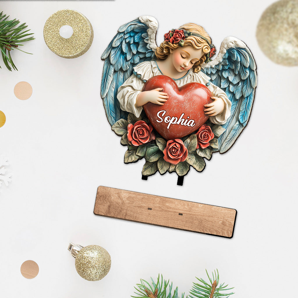 Guardian Grace - Personalized Christian 1 Layered Big Freestanding