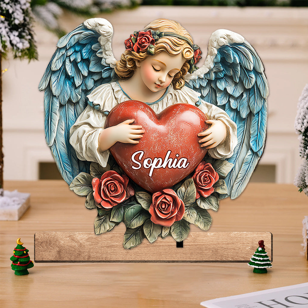 Guardian Grace - Personalized Christian 1 Layered Big Freestanding