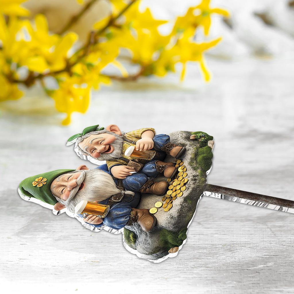 Happy Drinking Holidays - Personalized Gardening Acrylic Garden Sign