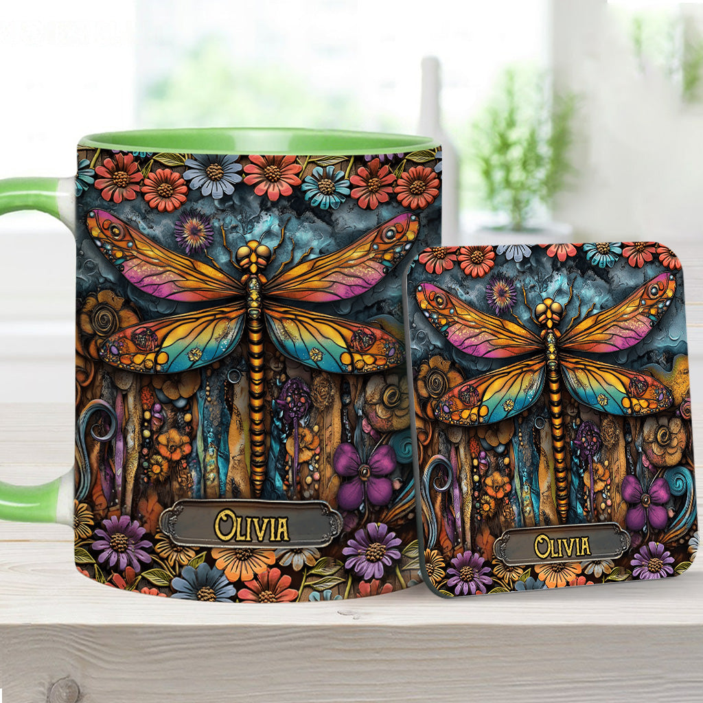 Green Lady - Personalized Gardening Accent Mug