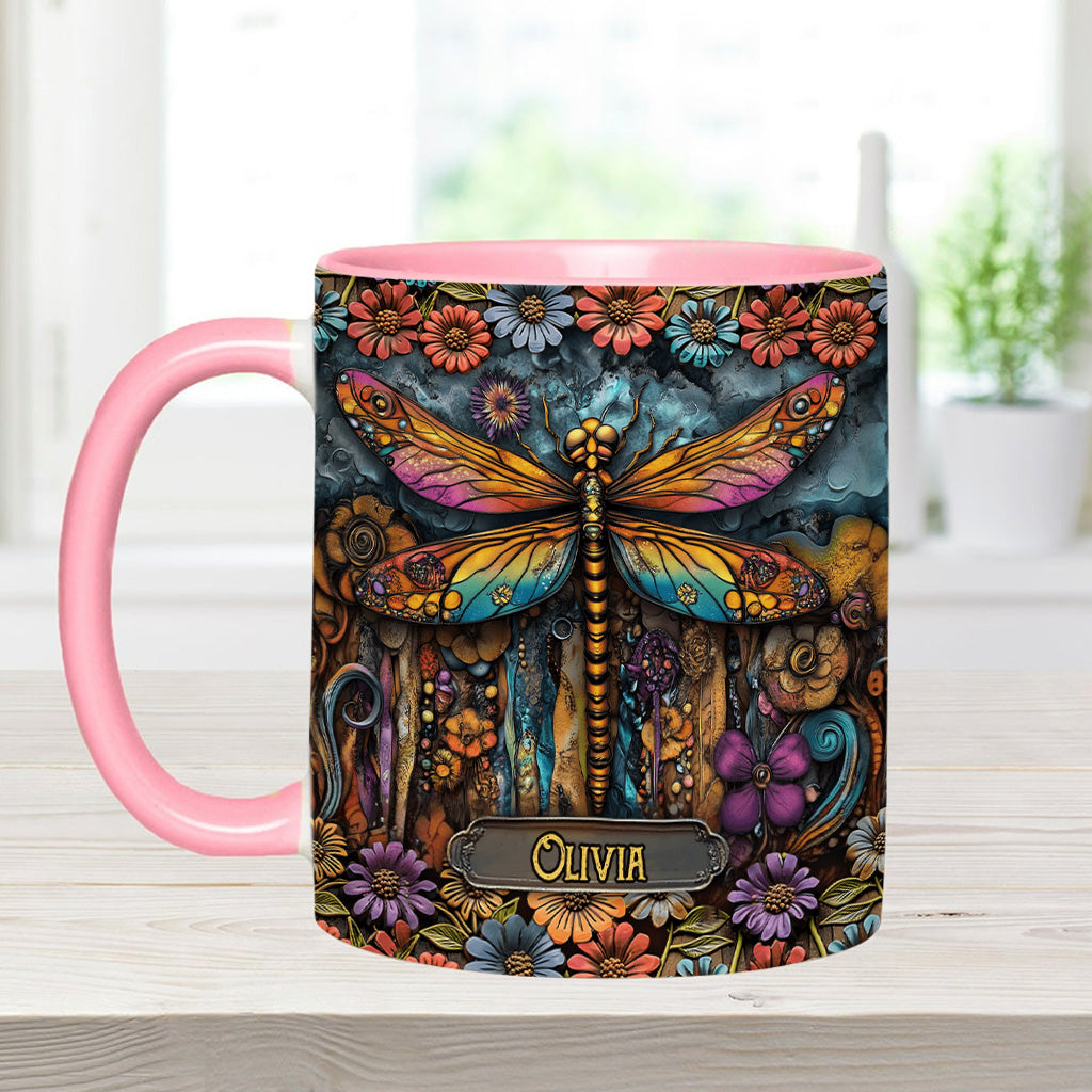 Green Lady - Personalized Gardening Accent Mug