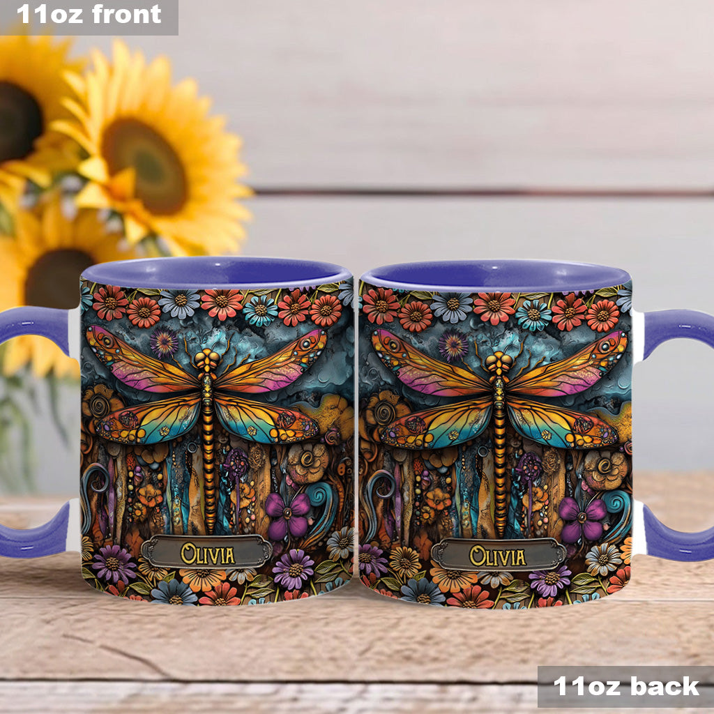 Green Lady - Personalized Gardening Accent Mug