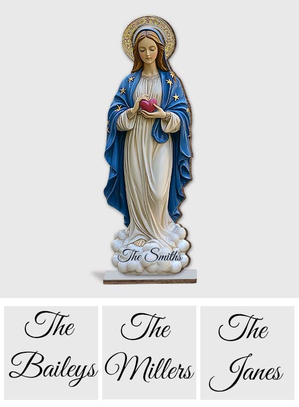 Here Comes The Grace - Personalized Christian 1 Layered Big Freestanding