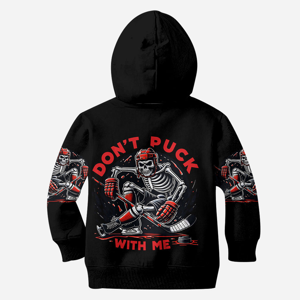 Don't Puck With Me - Personalized Hockey All Over Shirt