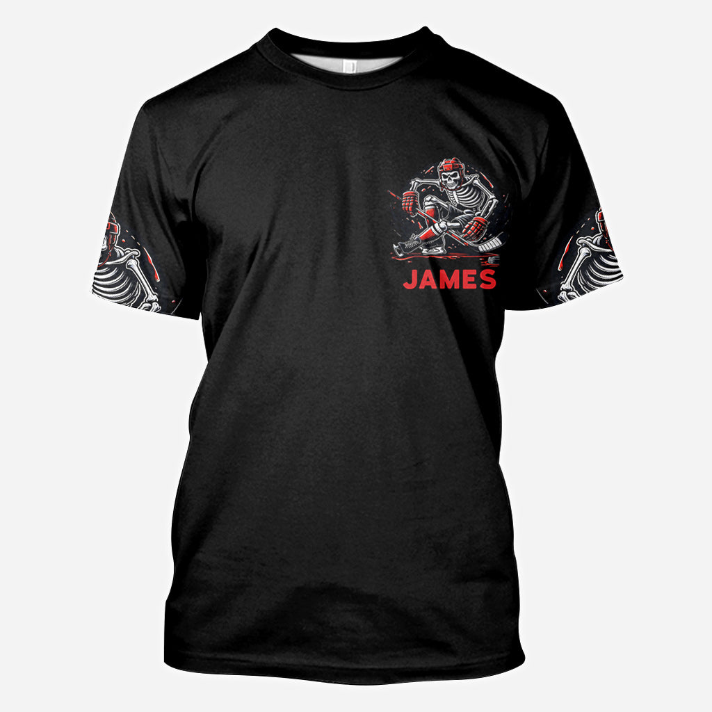 Don't Puck With Me - Personalized Hockey All Over Shirt