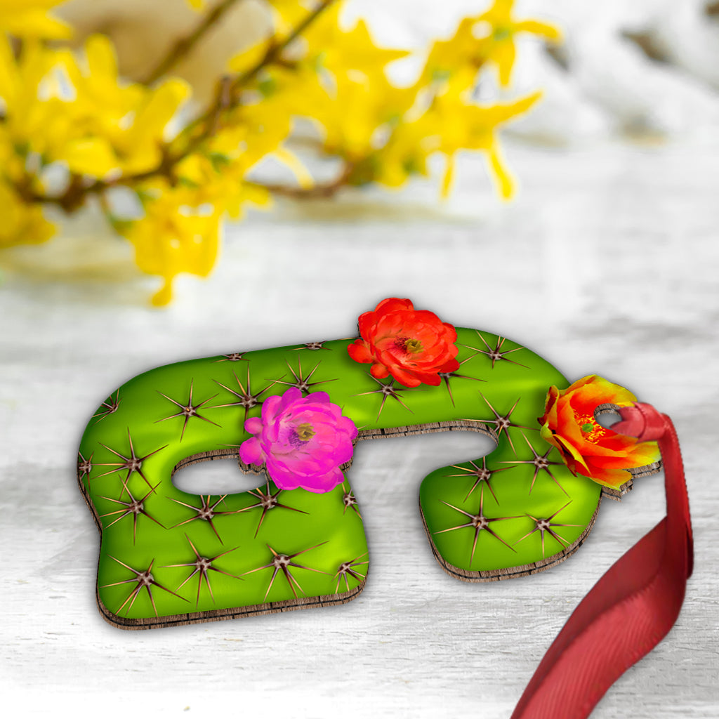 Cactus Letter - Personalized Cactus Ornament
