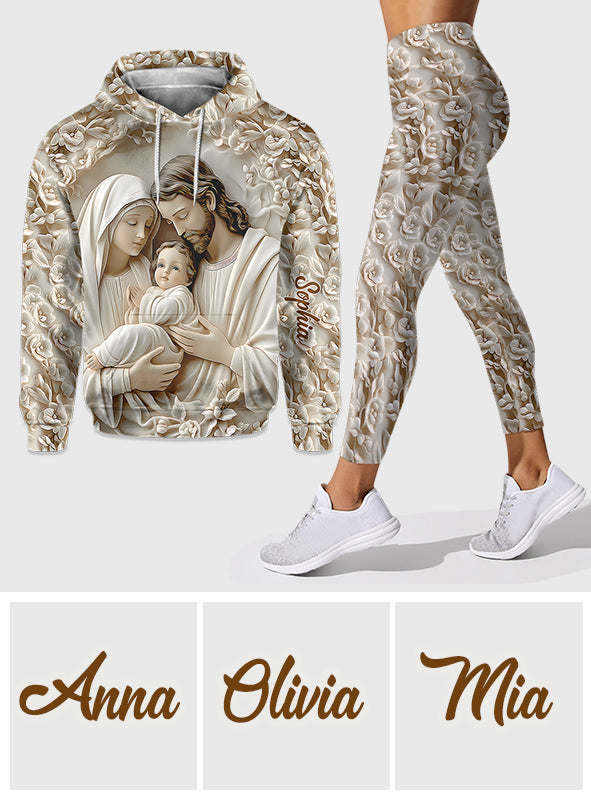 Believe - Personalized Christian Hoodie and Leggings