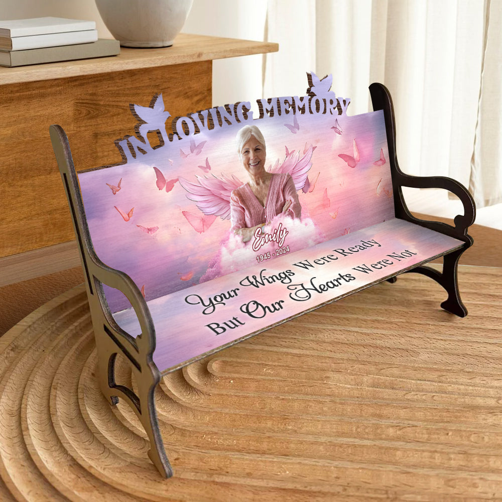 In Loving Memory - Personalized Memorial Wooden Bench