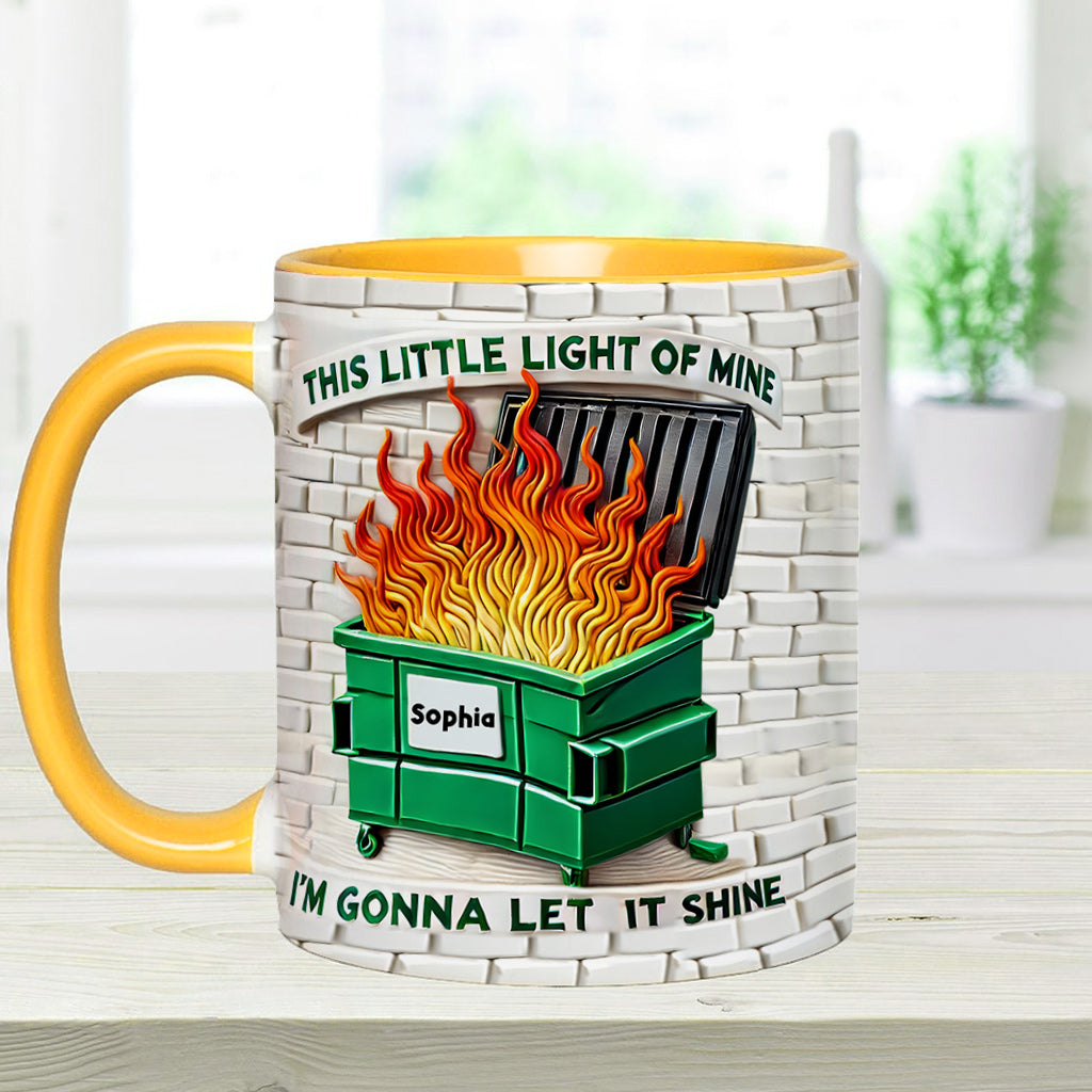 This Little Light Of Mine - Personalized Colleague Accent Mug