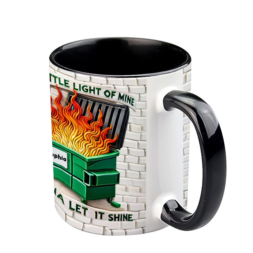 This Little Light Of Mine - Personalized Colleague Accent Mug