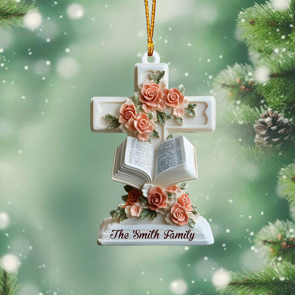 Holy Family - Personalized Christian Ornament