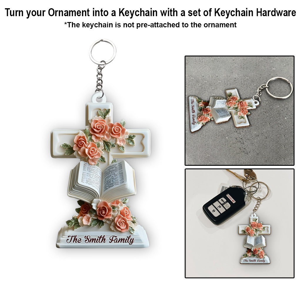 Holy Family - Personalized Christian Ornament