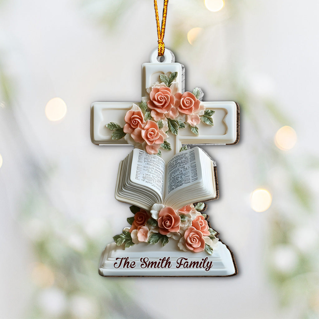 Holy Family - Personalized Christian Ornament