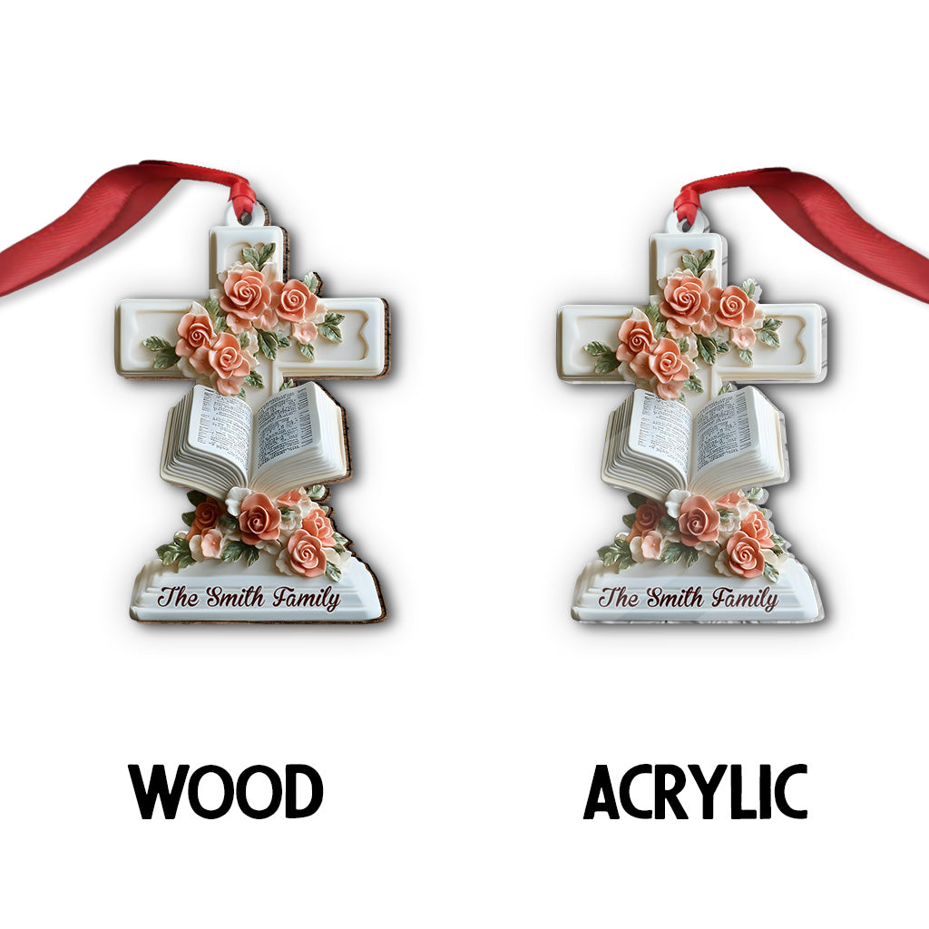 Holy Family - Personalized Christian Ornament