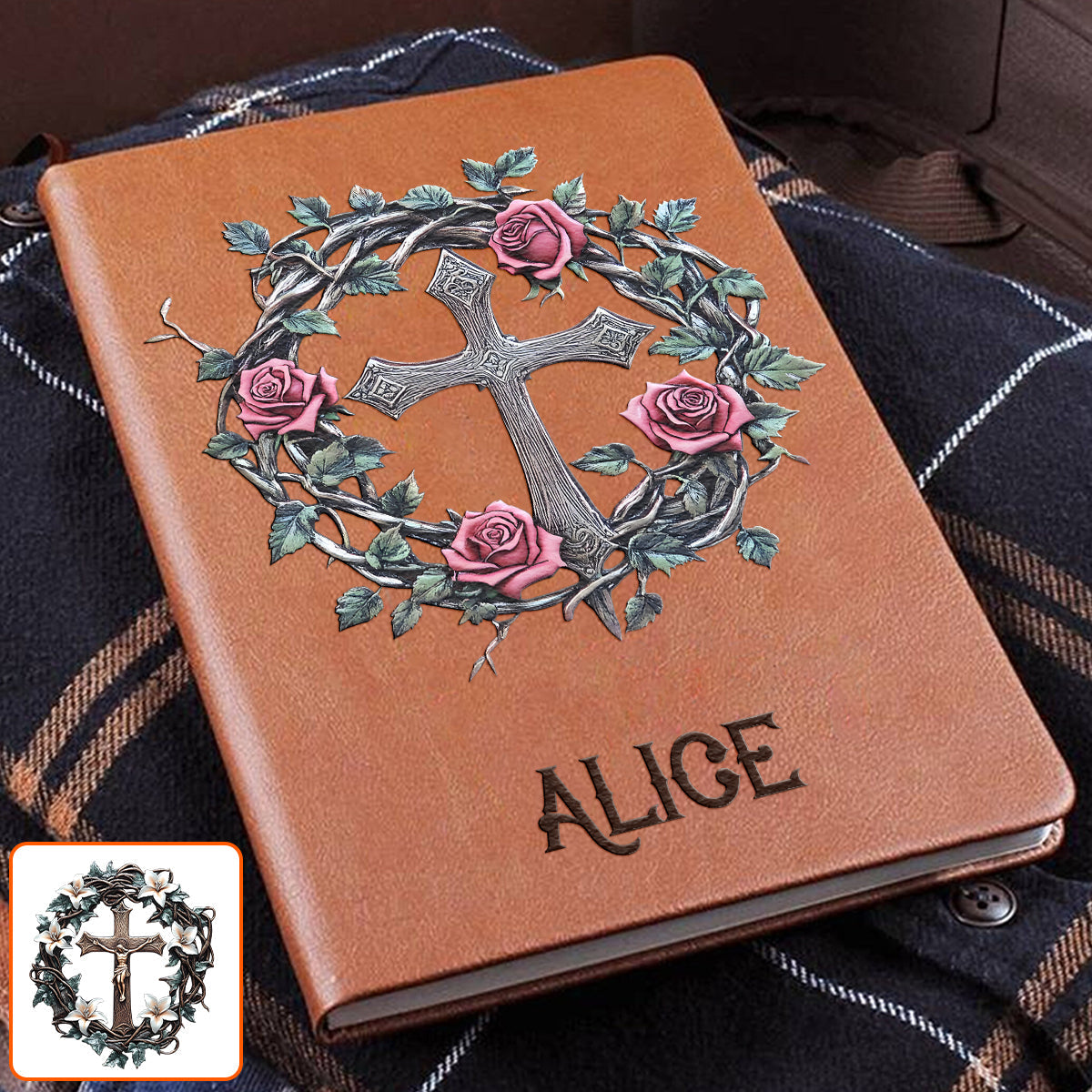 Believer - Personalized Christian Leather Journal