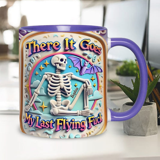 My Last Flying Fuck - Personalized Colleague Accent Mug