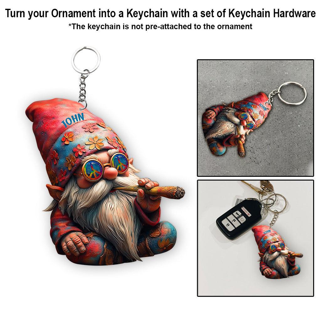 Hippie Soul - Personalized Hippie Ornament