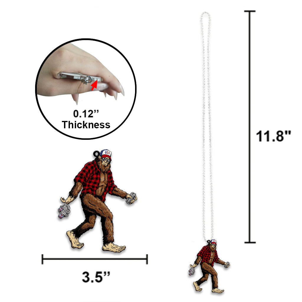 Believe - Personalized Camping Car Ornament