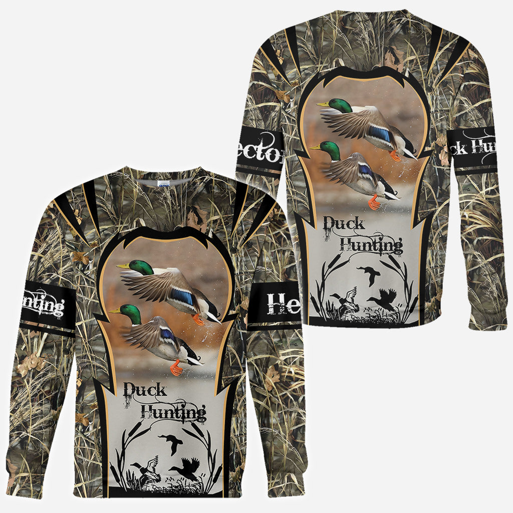 Duck Hunting - Personalized Hunting All Over Shirt