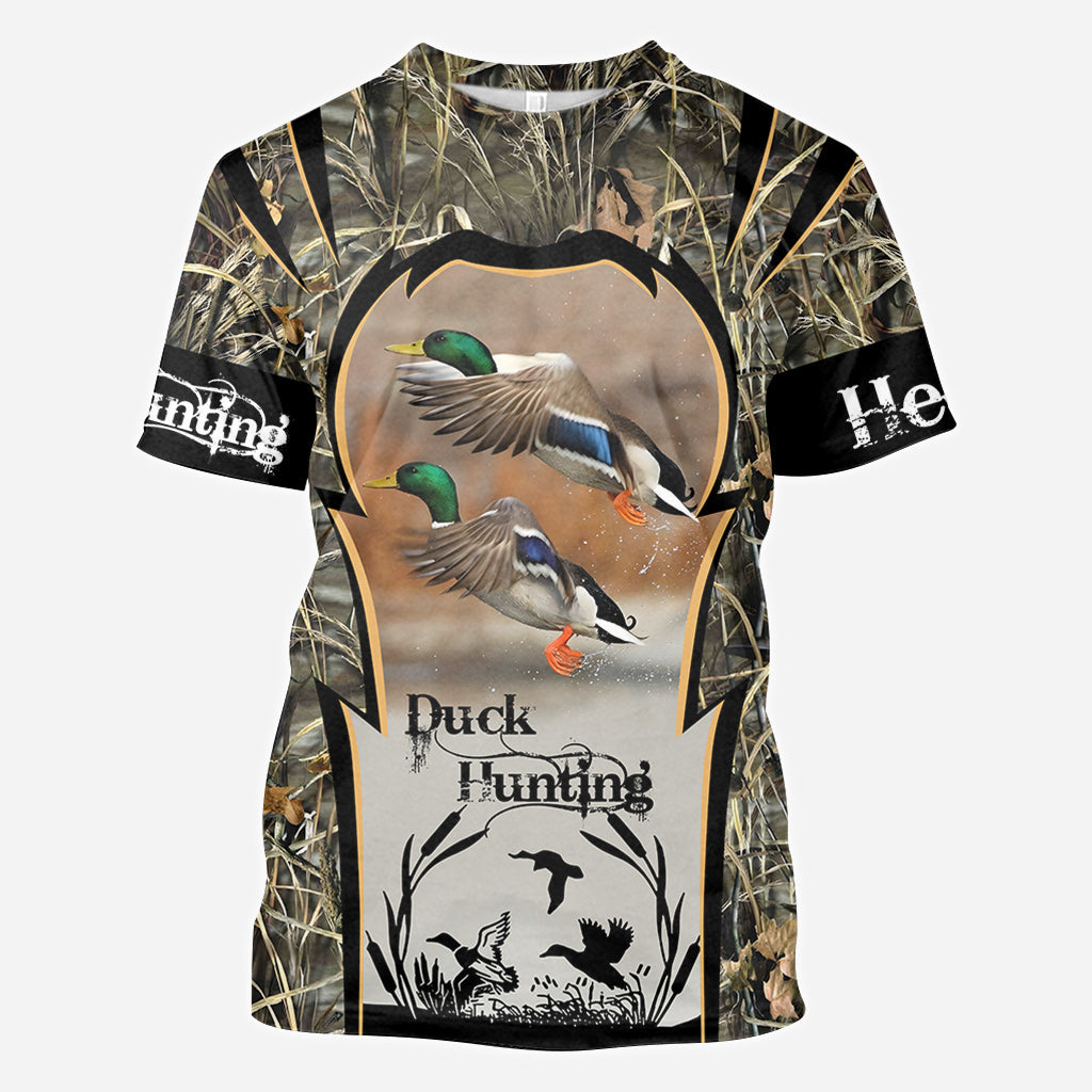 Duck Hunting - Personalized Hunting All Over Shirt
