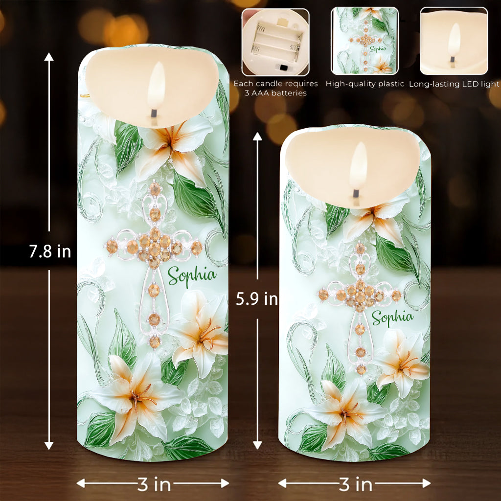 Be The Light - Personalized Christian Flameless Candle