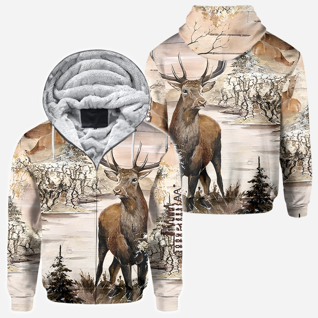 Love Hunting - Personalized Hunting All Over Shirt