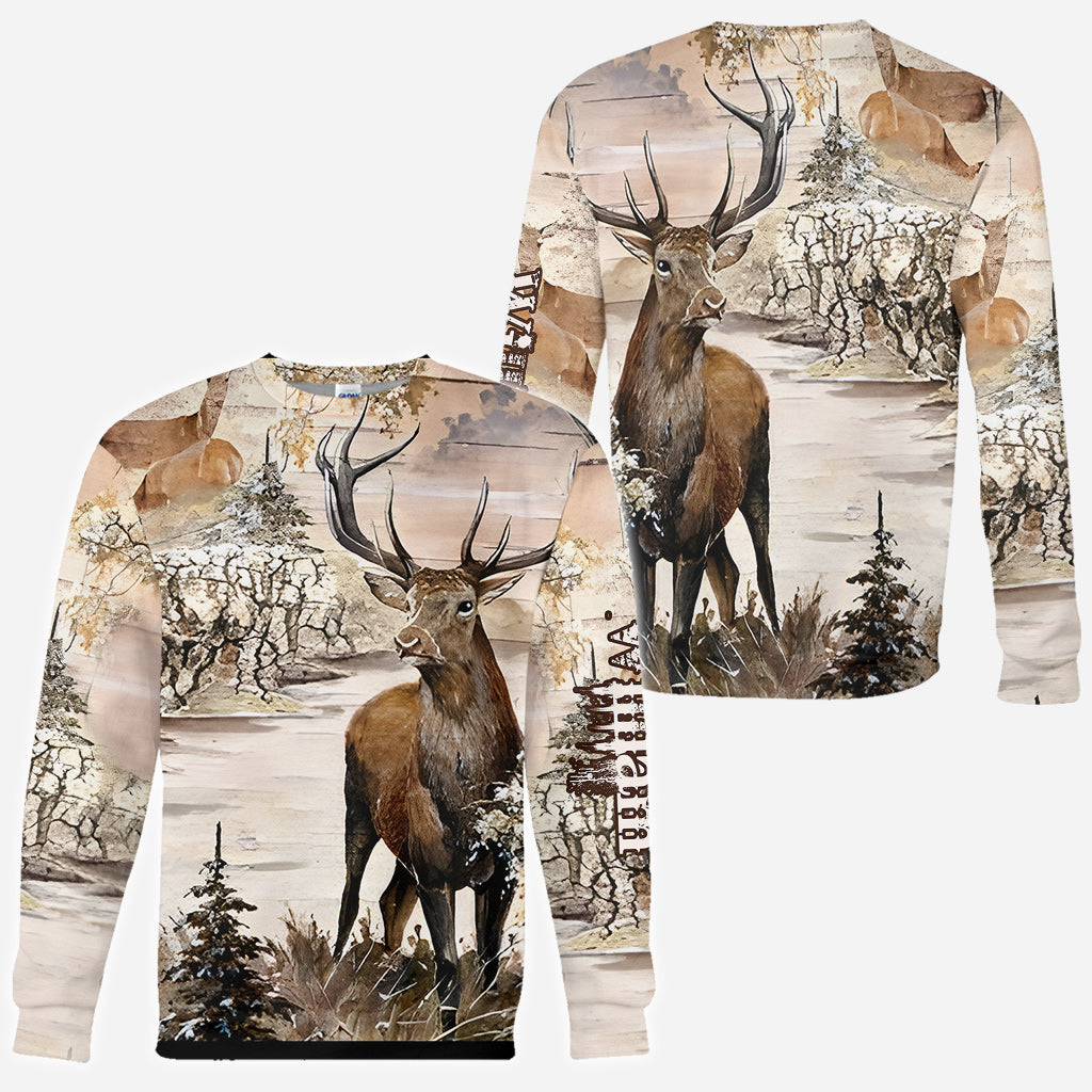 Love Hunting - Personalized Hunting All Over Shirt