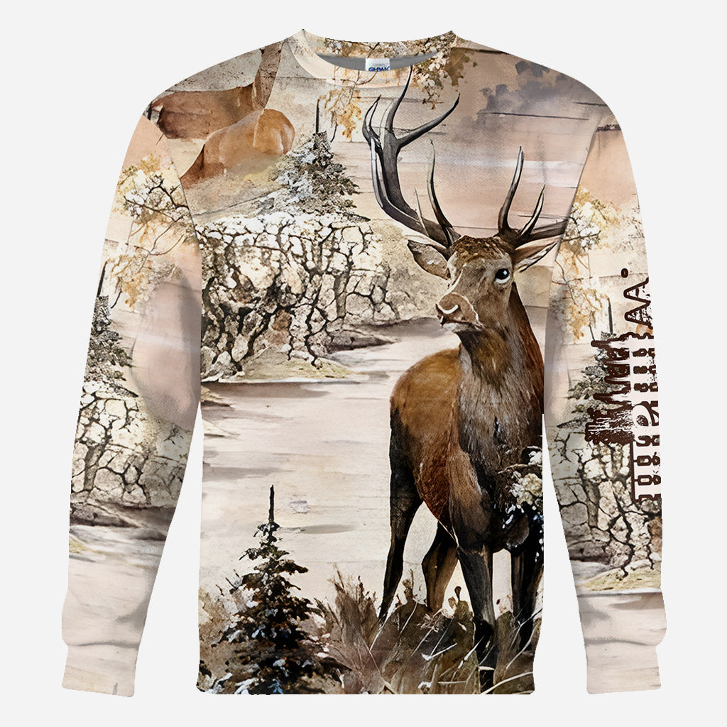 Love Hunting - Personalized Hunting All Over Shirt