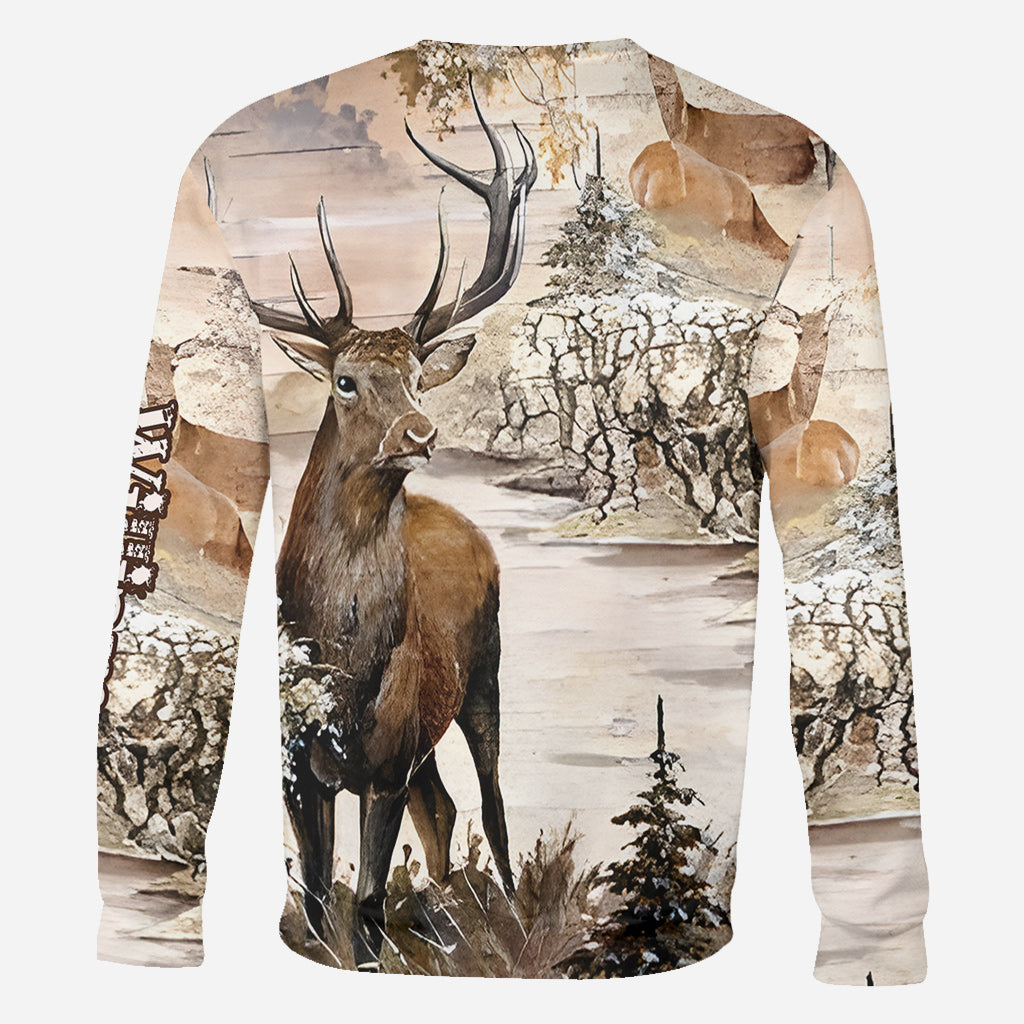 Love Hunting - Personalized Hunting All Over Shirt