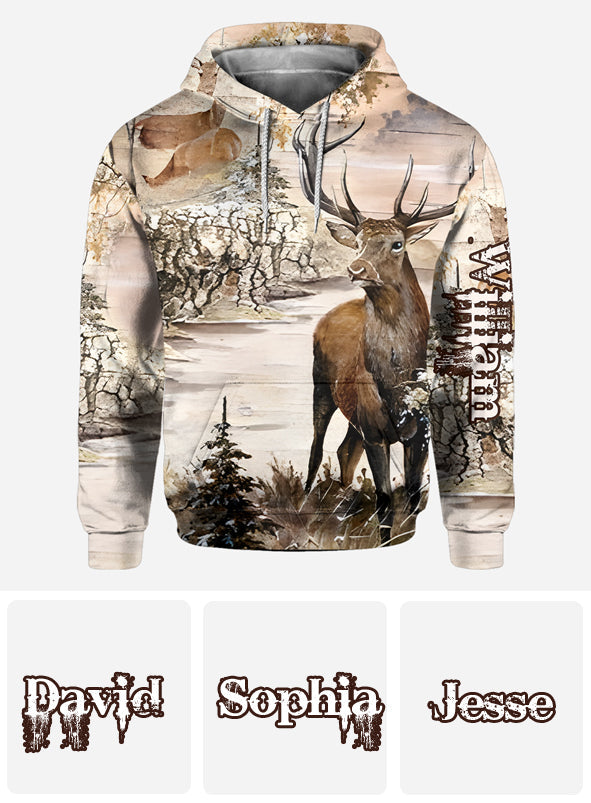 Love Hunting - Personalized Hunting All Over Shirt