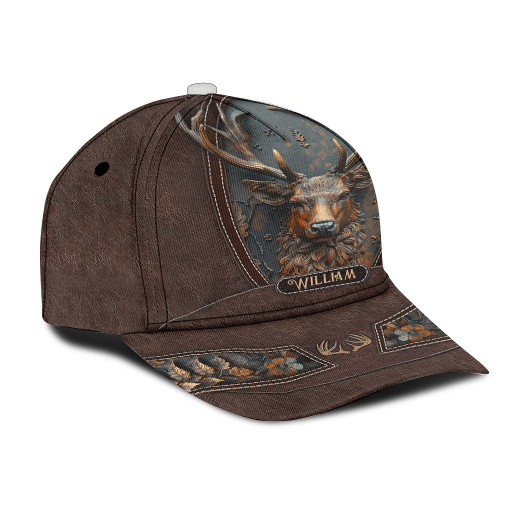 Stunning Deer - Personalized Hunting Classic Cap