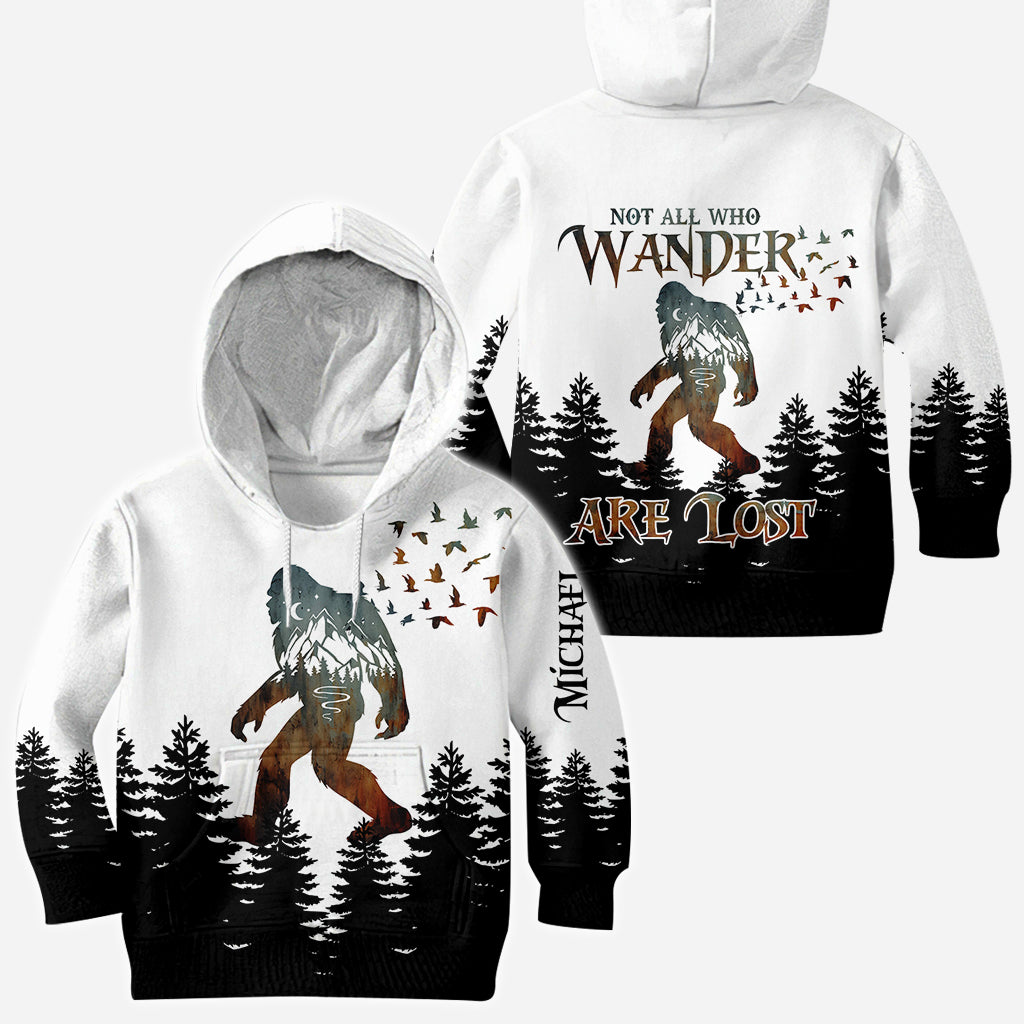 Not All Those Who Wander Are Lost - Personalized Camping All Over Shirt