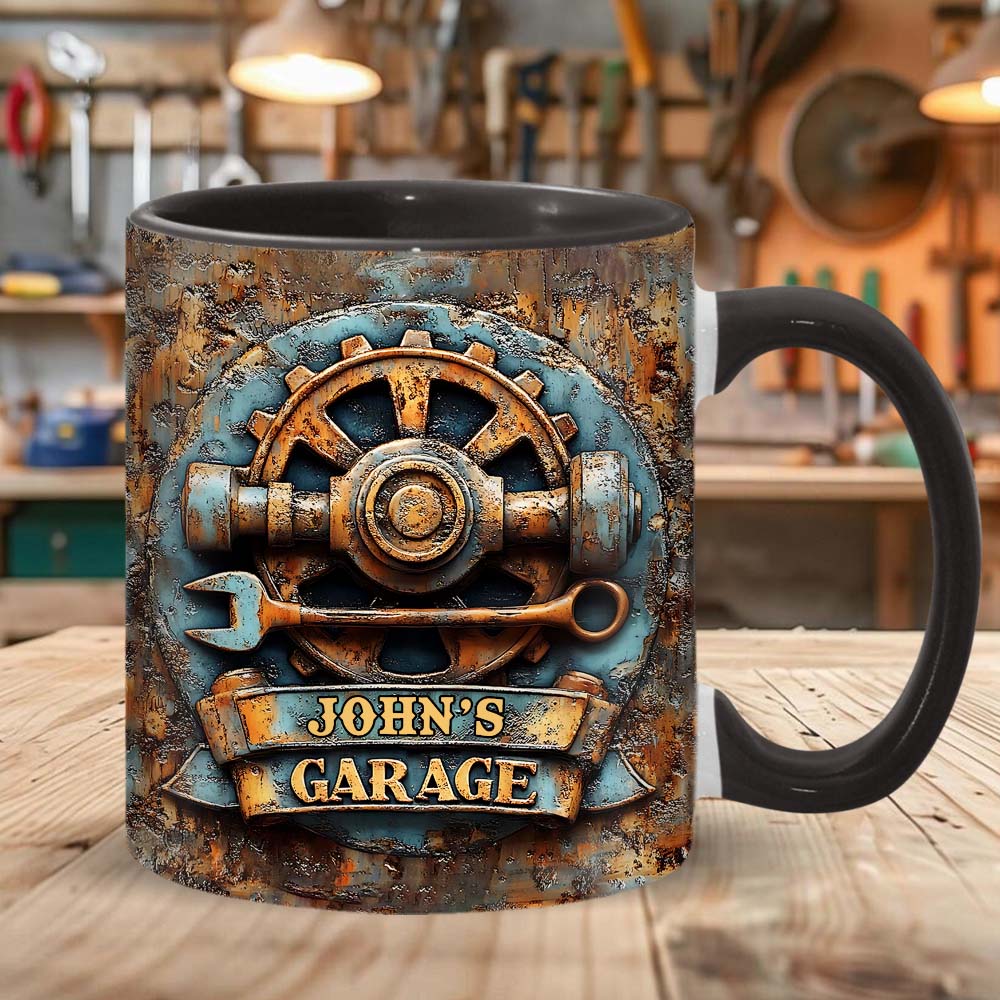 My Garage - Personalized Garage Accent Mug