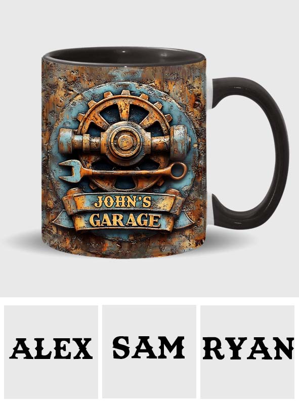 My Garage - Personalized Garage Accent Mug