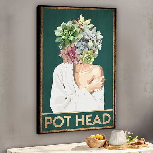 Pot Head - Gardening Poster 1121