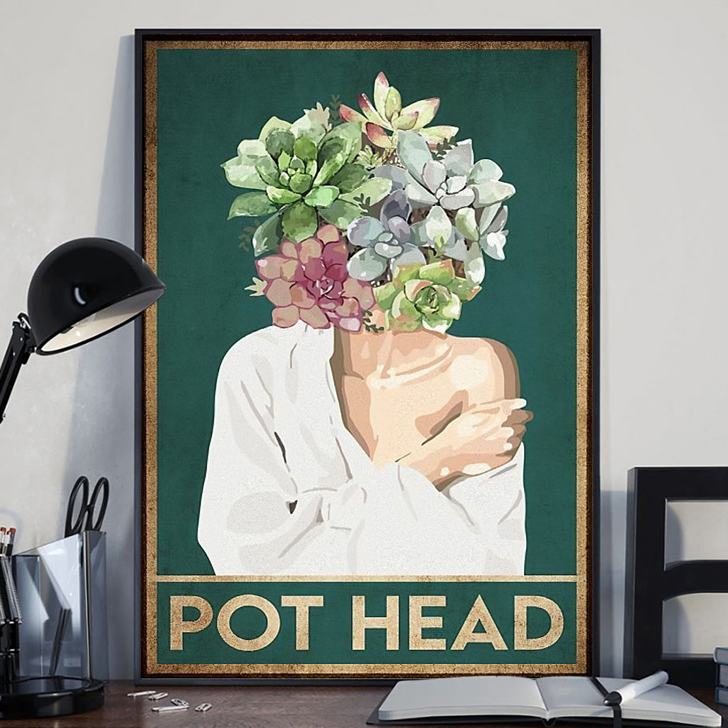 Pot Head - Gardening Poster 1121