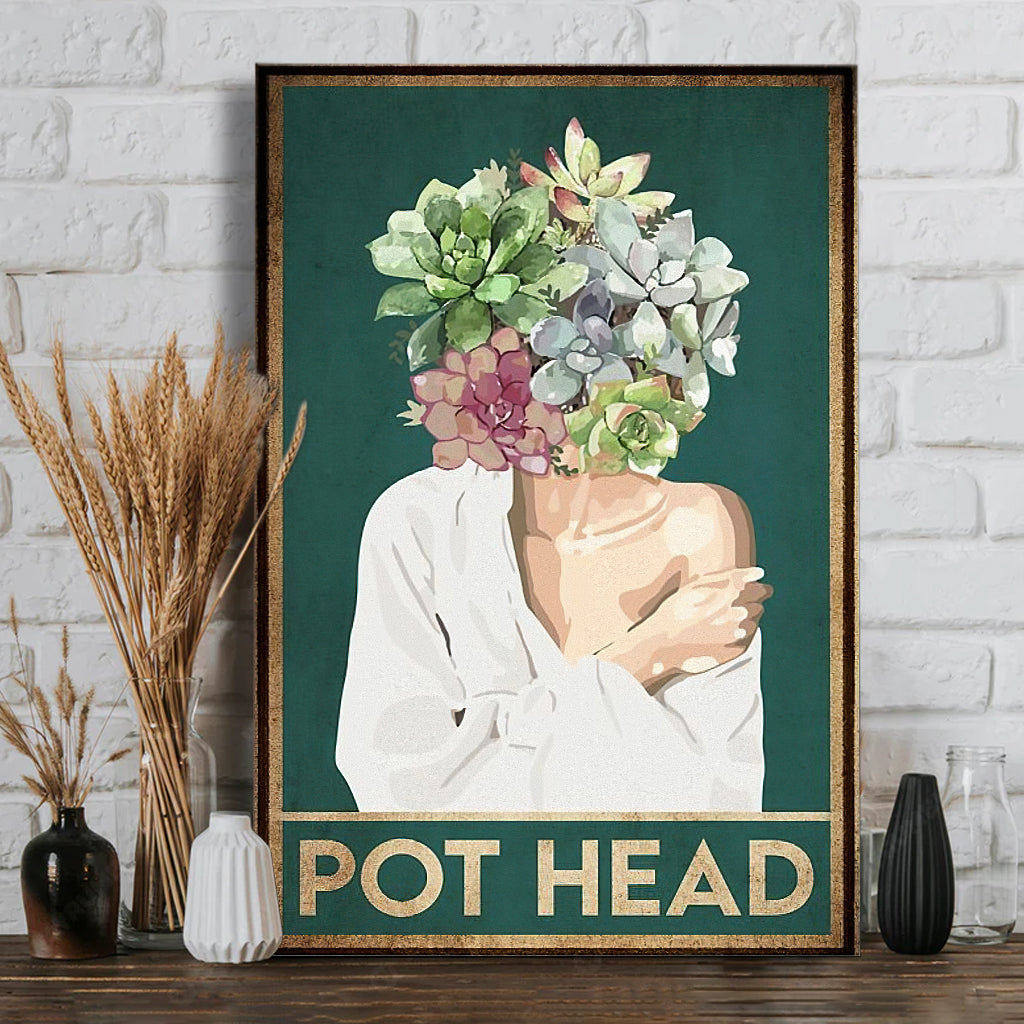 Pot Head - Gardening Poster 1121