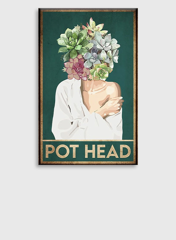 Pot Head - Gardening Poster 1121