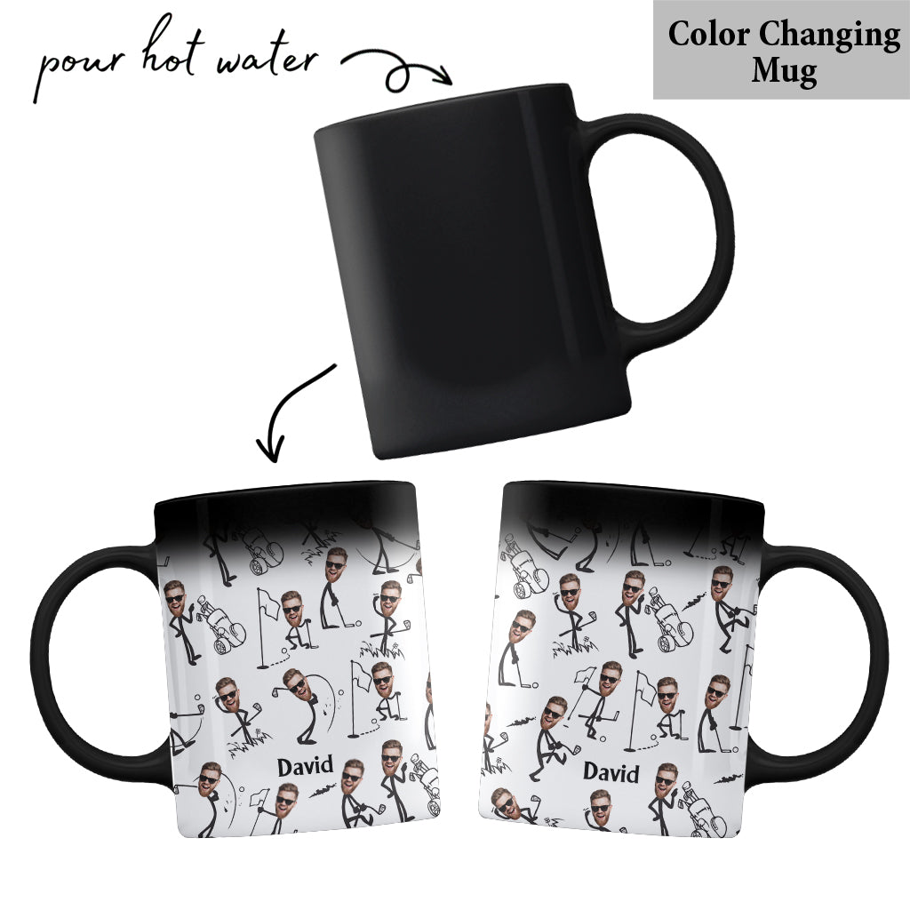 Funny Gift For Golf Dad, Husband, Uncle... - Personalized Golf Mug