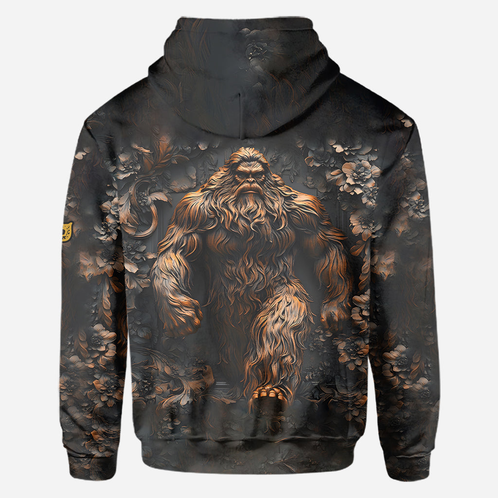 Bigfoot Saw Me - Personalized Camping All Over Shirt