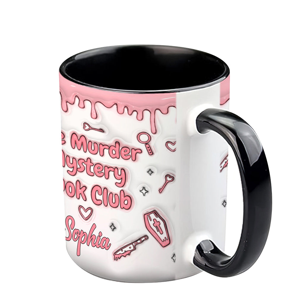 The Murder Mystery Book Club - Personalized Accent Mug