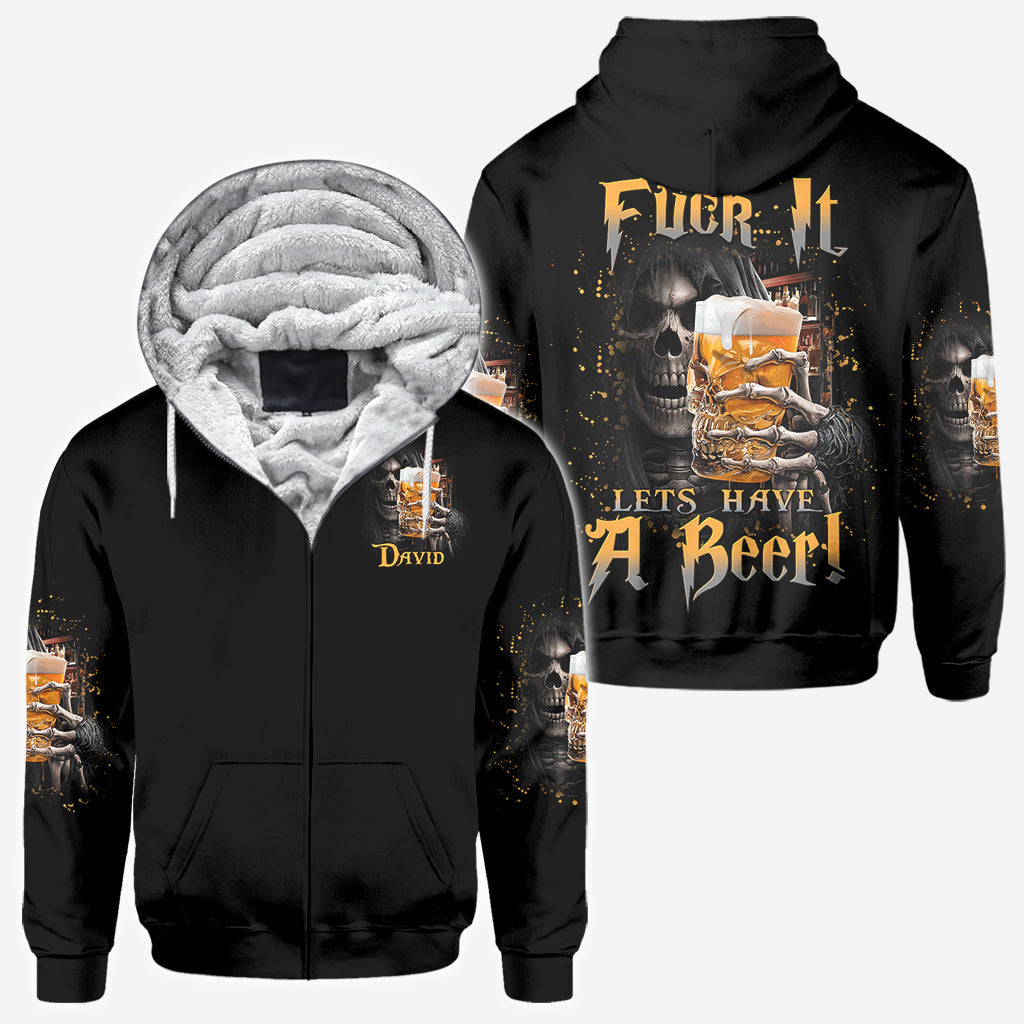 Lets Have A Beer! - Personalized Beer All Over Shirt